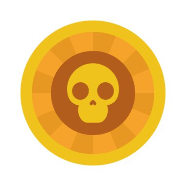 Meksika kafataslı altın sikke