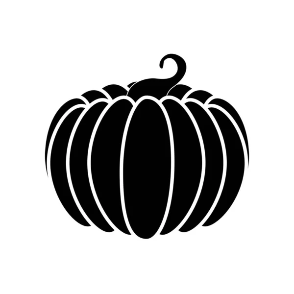 Diseño aislado del vector de calabaza — Archivo Imágenes Vectoriales