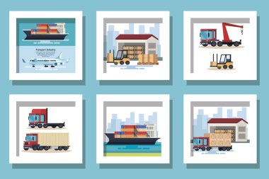 Dağıtım araçlarının nakliyesi