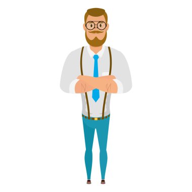 Sakallı genç adam Avatar karakteri