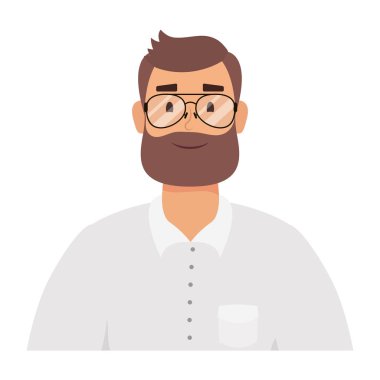 Sakallı genç adam Avatar karakteri