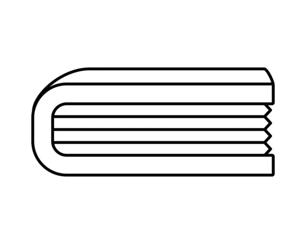 教科書学校用品のアイコン — ストックベクタ