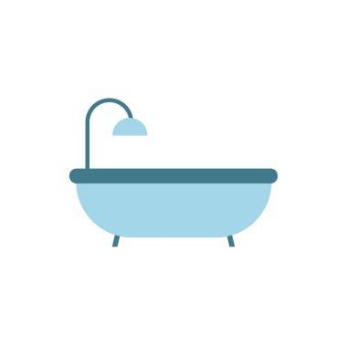 Banyo tüpü izole edilmiş ikon