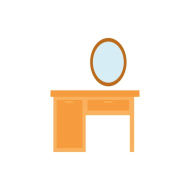 Ahşap makyaj masası mobilyası