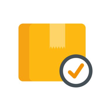 İşaretli sembollü kutulu teslimat servisi