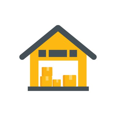 Kutu teslimat servisi olan depo