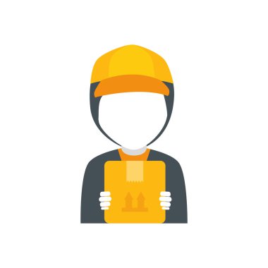 Teslimat hizmeti veren bir işçi