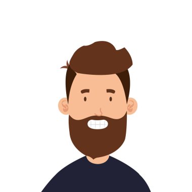 Sakallı genç adam Avatar karakteri