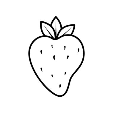 Lezzetli çilekli pop sanat ikonu