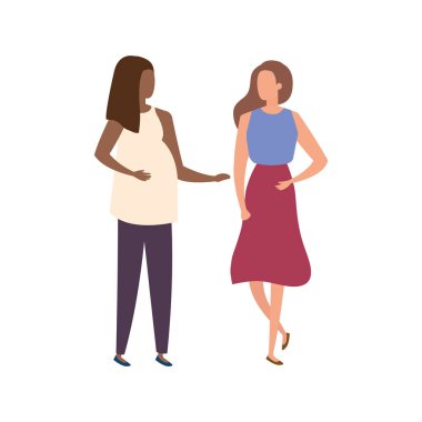 güzel kadın avatar karakter simgesi