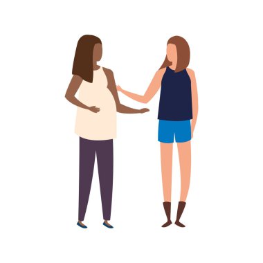 güzel kadın avatar karakter simgeleri