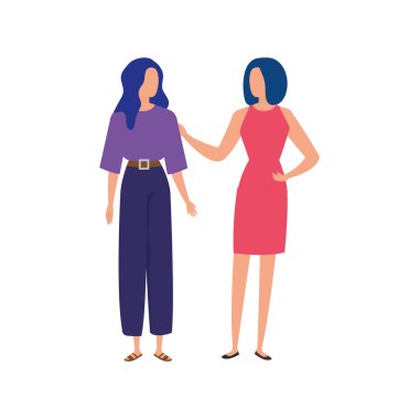 güzel kadın avatar karakter simgesi