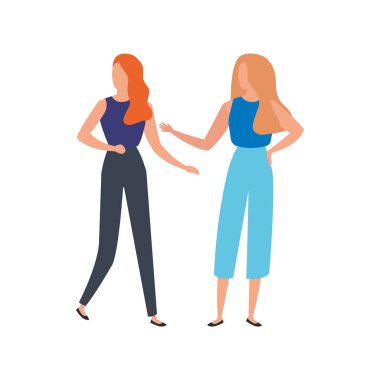 güzel kadın avatar karakter simgesi