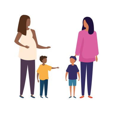 Karakterleri olan anneler