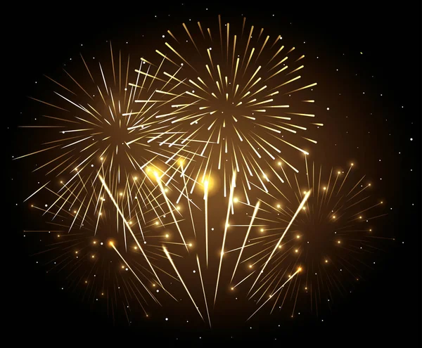 Fireworks splash explosion background icon — 스톡 벡터