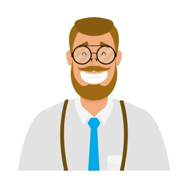 Sakallı genç adam Avatar karakteri