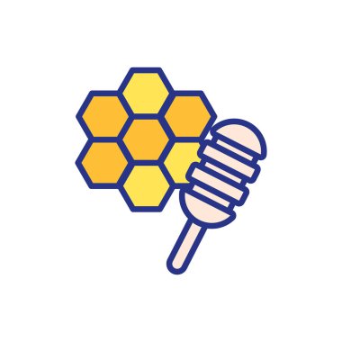 bal tatlı kaşık ahşap