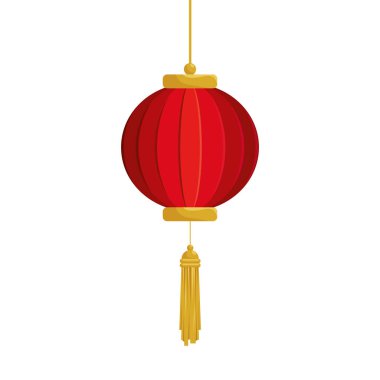 Fener Çin ikonu asılı