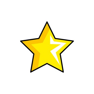 yıldız sarı renk pop sanatı