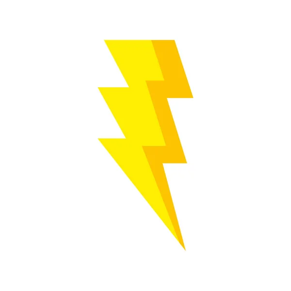 Thunderbolt pop icono de estilo de arte — Vector de stock