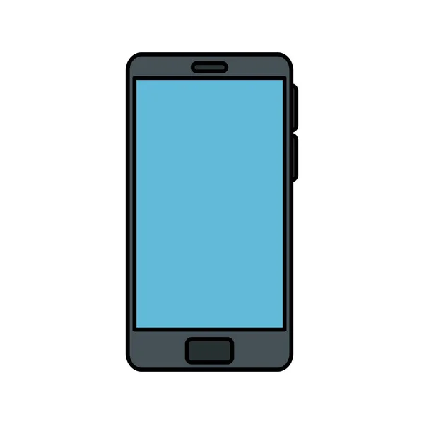 Изолированный значок устройства смартфона — стоковый вектор