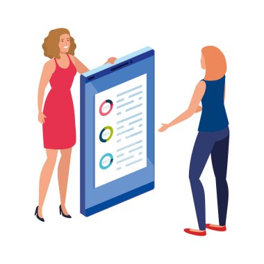 çift ve akıllı telefon ile bilgi