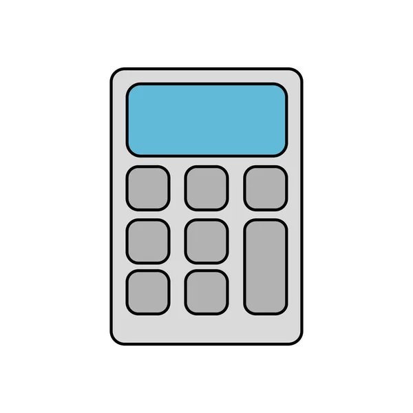 Izolovaný návrh vektoru nástrojů kalkulačky — Stockový vektor