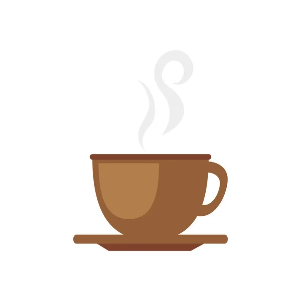 Geïsoleerde koffiebeker vector ontwerp — Stockvector
