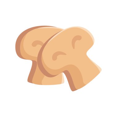 mantar taze sebze izole ikonu