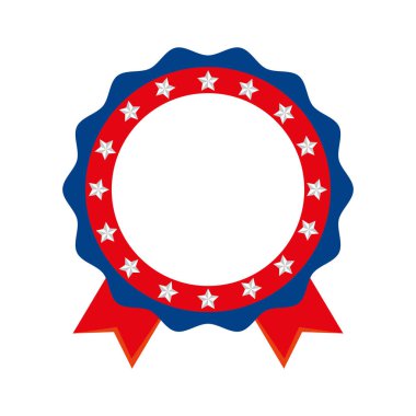 İzole edilmiş ABD mühür vektör tasarımı