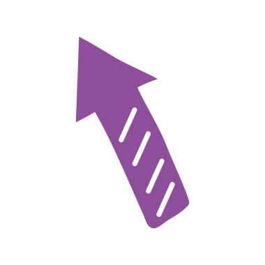 Havai fişek patlayıcısı izole edilmiş simge