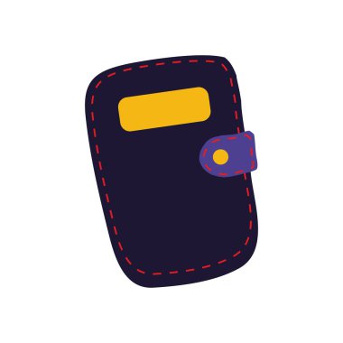 dizüstü bilgisayar okulu malzeme ikonu izole edildi