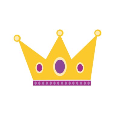 Kraliçe taç kraliyet ikonu