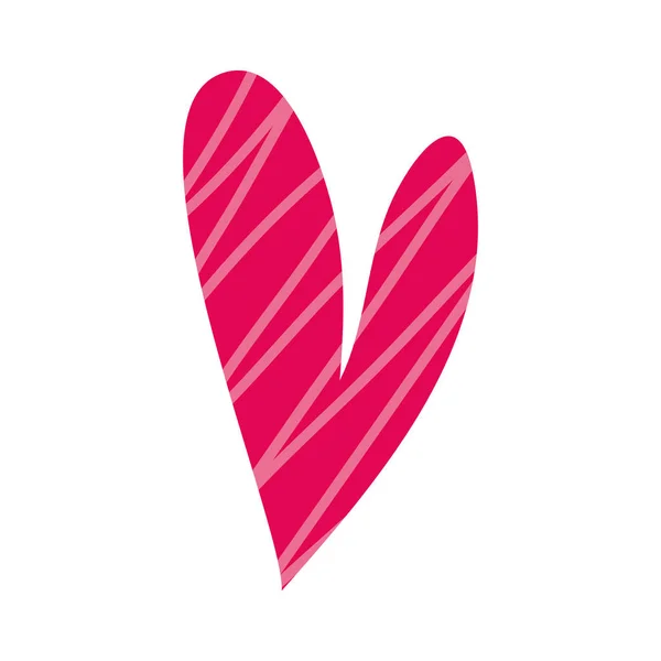 Happy valentines day heart icon — 스톡 벡터