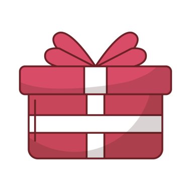 Hediye kutusu kalp sevgisiyle