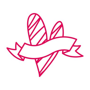 Sevgililer Günü Aşkı kurdeleyle