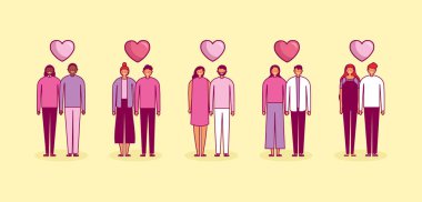 Sevgililer Günü kutlaması Aşıklar Grubu ile