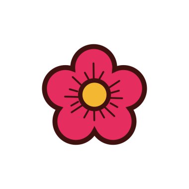 Çin çiçeği süslemesi Yeni yıl