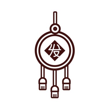 Çin Yeni Yıl Dekorasyonu Asılı