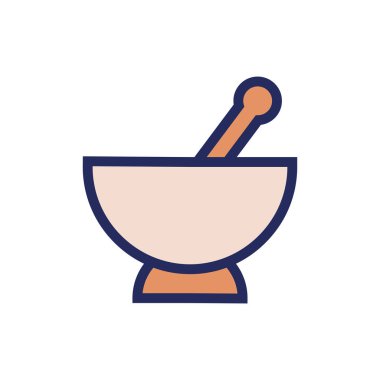 tıp alternatif öğütücü aracı düz biçim simgesi