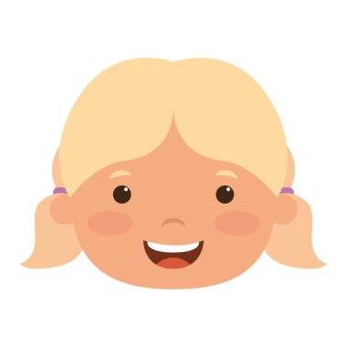 Sevimli küçük sarışın kız baş karakter