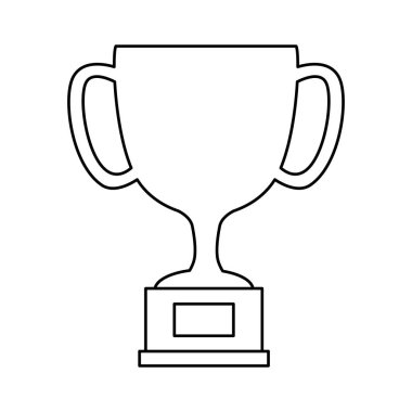kupa ödülü izole edilmiş simge