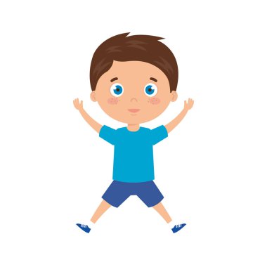 Sevimli küçük çocuk Avatar karakteri