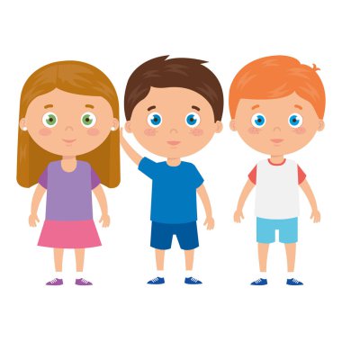 Sevimli küçük çocuk Avatar karakteri