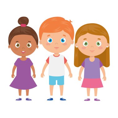 Sevimli küçük çocuk Avatar karakteri