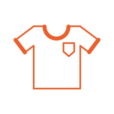 gömlekli erkek izole edilmiş simge