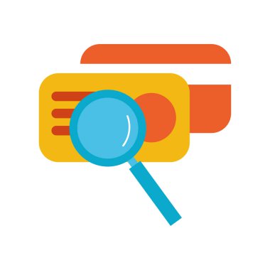 Büyüteçle kredi kartları