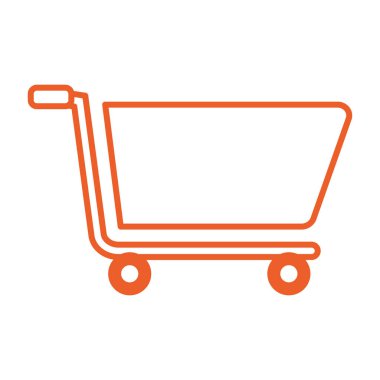 alışveriş sepeti Pazar izole simgesi