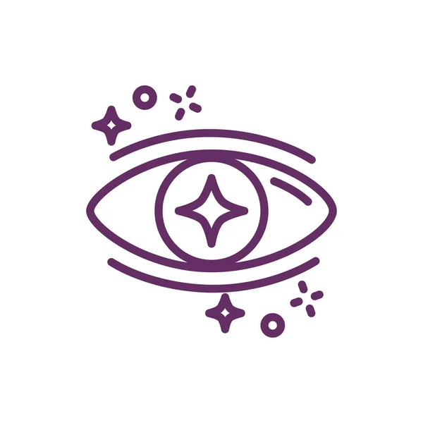 Иконка волшебства глаз — стоковый вектор
