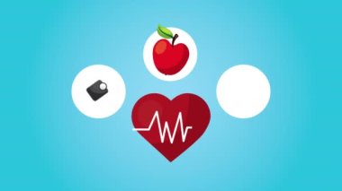 kalp atışları yaşam tarzı ve simgeler